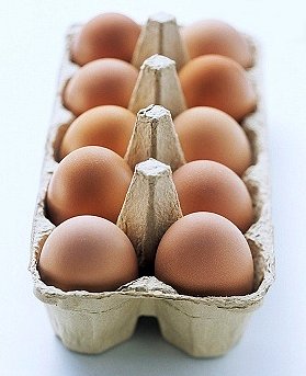 box of ten eggs
