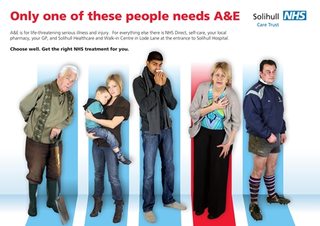 NHS poster
